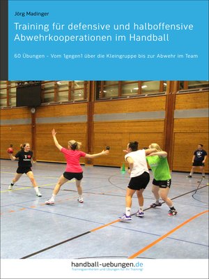 cover image of Training für defensive und halboffensive Abwehrkooperationen im Handball